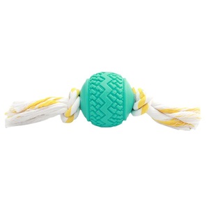 Tpr Cotton <b>Rope</b> Toy <b>Light</b> Blue Durable Chew Resistant For Large Dogs Pet Play - Product Image 5