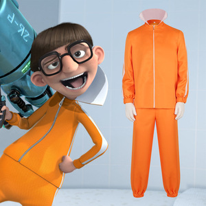 Disfraz de Victor de Despicable Me de Star's Edge, Traje Deportivo Naranja para Cosplay - Product Image 1