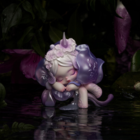 MART 100% Authentique SKULLPANDA Petals Four Acts Series Figurines en PVC et ABS Échelle 1/12 Boîte Mystère Tendance à Collectionner Ensemble Complet Très Demandé