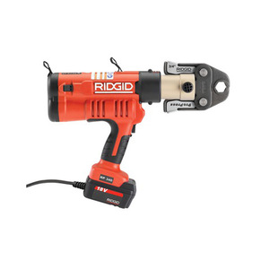Herramienta de crimpado electrohidráulica Ridgid RP340 de 18V CC y 3/4 pulgadas ProPress para accesorios de tubería - Product Image 2