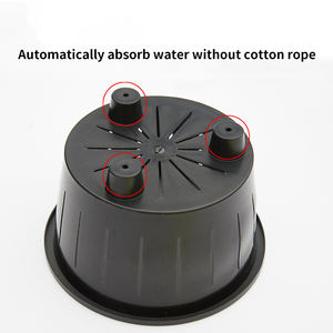 <strong>Cheap</strong> Flower Pot Plastic Self Watering Pot <strong>Planter</strong> with <strong>Extra</strong> <strong>Large</strong> Water Storage for All House Plants - Product Image 3