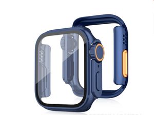 <span class=keywords><strong>2</strong></span> en 1 Changement d'apparence Mise à niveau vers un boîtier Ultra 49mm Verre trempé pour <span class=keywords><strong>Apple</strong></span> <span class=keywords><strong>Watch</strong></span> Series 10 40MM 41MM 42MM 44MM 45MM - Product Image 5