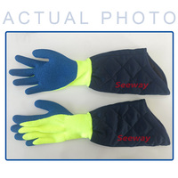 Gants de cuisine résistants à la chaleur et imperméables Seeway Airline Cabin Crew, à long manchette, anti-brûlure, gants de sécurité