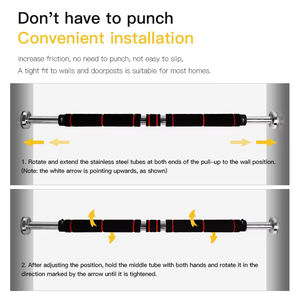 2025新しいトレンド調整可能スチール水平バーホームエクササイズ - Product Image 5
