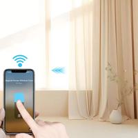 Moteur de rideau intelligent Tuya ZigBee AC100-240V 2.0N.m 100kg, moteur de rail de rideau électrique silencieux, compatible avec Alexa Google Home