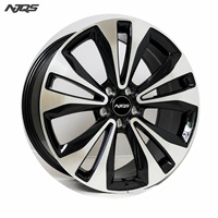 Jantes en alliage forgées NJQS de haute qualité à 5 trous, finition noir brillant, pour voitures de tourisme, SUV, Ferrari, Porsche, KIA, BMW, Mercedes-Benz, VW Sport