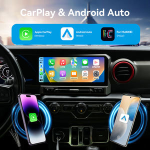 CarPlay + แผงควบคุมดิจิตอล27 ''สำหรับ JEEP wrangle <span class=keywords><strong>JL</strong></span> 2018-2021วิทยุติดรถยนต์ระบบนำทาง GPS เครื่องเล่นวิดีโอมัลติมีเดียหน้าจอสัมผัสคู่แบบ HD - Product Image 3