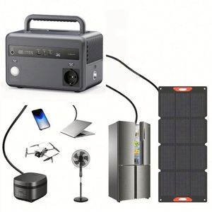 Station d'alimentation portable 300W avec lumière LED intégrée - Product Image 1