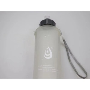 ขวดน้ำกีฬาสำหรับวิ่งกลางแจ้งแบบนิ่ม ปากกว้าง ปลอดสาร BPA  ตัวอย่างสินค้าฟรี - Product Image 3