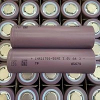 Batterie au lithium rechargeable Tenpower Grade A 21700 50ME 3.7V 5000mAh 3C 15A en stock pour vélos électriques