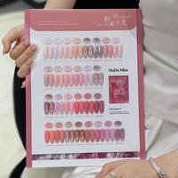 Ensemble de vernis à ongles gel effet œil de chat en perles de verre colorées, 28 couleurs, série rose, violet, vert, gris, vernis à ongles gel effet œil de chat cristallin