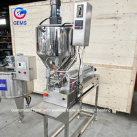 Machine de remplissage liquide pneumatique semi-automatique pour liquides visqueux, petite machine de remplissage liquide, remplisseuse à double buse pour liquides visqueux