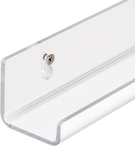 Durable Acrylic Clear Album <strong>Record</strong> Holder Wall Mount <strong>Vinyl</strong> <strong>Record</strong> Shelf <strong>Display</strong> Organizer Polished Surface Office Retail <strong>Display</strong> - Product Image 6