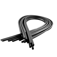 2025 KCTION meilleure vente essuie-glace désossé recharge en caoutchouc plat adapté 95% voiture Fit 14 "-32 couverture lame d'essuie-glace souple