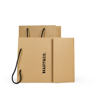 Bolsas de Regalo de Papel para Compras con Logotipo Personalizado, Bolsas de Mano de Lujo Reutilizables de Papel Kraft, Personalización de Bolsas de Papel - Product Image 5