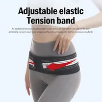 Ceinture de soutien articulaire sacro-iliaque personnalisée orthèse de soutien par compression de la hanche ceinture pelvienne ceinture articulaire