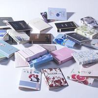 Échantillons de brochures d'étiquettes de parfum personnalisées avec logo numérique de marque BBL, emballages en carton pour flacons, cartes en papier spécial, vente en gros, États-Unis