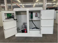 Station de ravitaillement mobile antidéflagrante sur skid de 5000 L, en acier au carbone double couche, avec pompe à carburant et distributeur, garantie 1 an