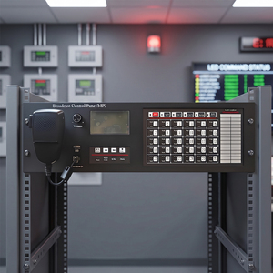 Panneau de commande filaire Tanda TG7100 pour système d'alarme vocale d'urgence adressable, idéal pour la sécurité des immeubles de grande hauteur - Product Image 1