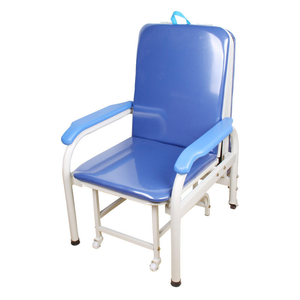 Cama de Acompañante Plegable y Ajustable de Metal de Nuevo Diseño, Silla/Cama de Acompañante para Hospitales y Consultorios Médicos - Product Image 2