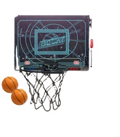 Баскетбольное кольцо MILI TOYS для двух игроков с электронным счетчиком, LED-подсветкой, звуком и музыкой, настенное, для детей, для игр в помещении