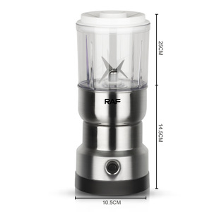 Mini moulin à café avec réservoir de visualisation, moulin à café électrique automatique en acier inoxydable pas cher - Product Image 3