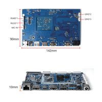Rockchip personalizado Rk3288 Rk3588 Rk3568 Arm Core Linux OS Android 11/13 placa madre PC Industrial Lcd controlador placa controladora