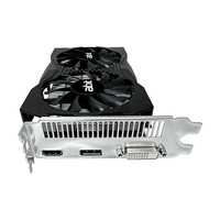 Kartu Grafis Gaming Independen Abit Desktop PC GPU GTX 1050Ti 4G Pendingin Kipas Ganda 128Bit GDDR5