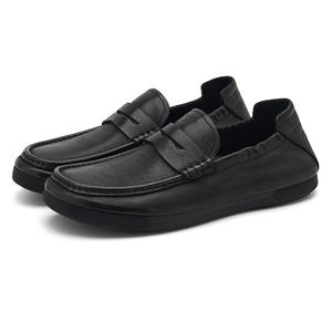 Chaussures Richelieu décontractées de haute qualité pour hommes 2026, en cuir véritable, design intemporel, imperméables et respirantes - Product Image 2