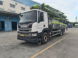 Camión Bomba de Concreto Usado Zoomlion ZLJ5350THBSF de 52m, Chasis Scania 6x4 de 3 Ejes, Pluma de 6 Secciones para Edificios de Gran Altura - Product Image 3
