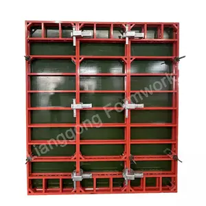 Lianggong Manufacture Aluminum Frame Formwork with Plywood for Wall/Slab/Ccolumn Concrete Construction