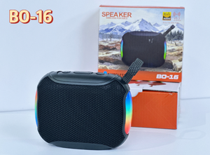 ลำโพงมินิ RGB รุ่น BO-16 5W ราคาประหยัด ลำโพงผ้าแบบพกพาไร้สาย - Product Image 4