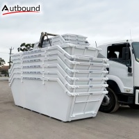Bac à ferraille fiable, bac à déchets métalliques pour tout type de travail, bac à déchets métalliques de 9 mètres cubes, bac à déchets métalliques pour la construction, bac à déchets métalliques personnalisable