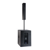 Enceinte Line Array active de 45 pouces modèle HR5.45K15SP1 avec caisson de basses actif pour les spectacles de petite envergure 110V-220V