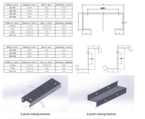 Maquina Conformadora Perfil C Hacer Perfiles En C Y <span class=keywords><strong>Polin</strong></span> Con Gear Como Componente Principal - Product Image 6