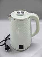 Bouilloire électrique sans fil portable Trancre, acier inoxydable 304, arrêt automatique, 2,0 L, 1500 W, base rotative à 360 degrés, usage domestique