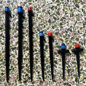 Aspersor Vortex de 18-28 cm con Boquilla Insertable en el Suelo, Rociado de 360 Grados, Caudal Ajustable, para Riego de Jardín - Product Image 2