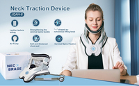Produits de santé 2024 Alphay Support cervical innovant et souple, dispositif de traction cervicale réglable et gonflable