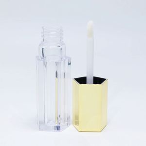 Tube à lèvres vide, petit tube transparent pour gloss, conteneur cosmétique liquide pour rouge à lèvres, tubes de 5 ml - Product Image 4