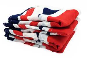 Сшитый вручную Флаг Великобритании Юнион Джек-сшитый вручную 600D Закрученный полиэстер - Product Image 6