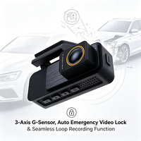 Cámara para Coche VIEVGUARB VS119 con Monitor de Estacionamiento, Grabación en Bucle, Visión Nocturna, Sensor G, Control por Aplicación, WiFi, GPS, Lente Dual, Gran Angular de 120°
