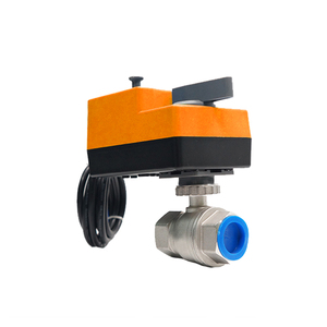 Winvall <span class=keywords><strong>12V</strong></span> DC động cơ hoạt động 2 cách điện SS304 Van cơ giới thiết bị truyền động tay cầm Van điều khiển lưu lượng nước - Product Image 5