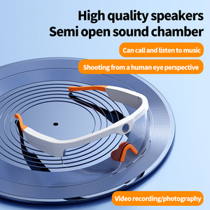 2025 sport senza fili AI occhiali da sole polarizzati UV Smart occhiali con fotocamera auricolare foto HD occhiali sportivi all'aperto - Product Image 4