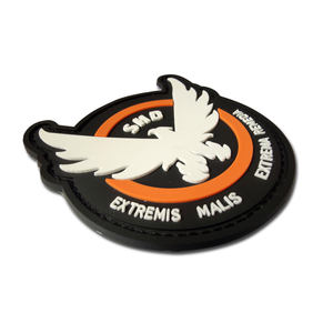 แผ่นแปะยางพีวีซี 3 มิติ แบบสั่งทำพิเศษ ติดด้วยตะขอและห่วง เย็บติดหรือรีดติดได้ มีทุกสี รับผลิตแบบ OEM/ODM สำหรับกระเป๋าเดินทางกลางแจ้ง - Product Image 5