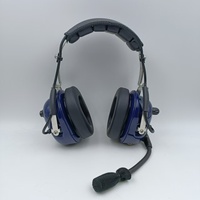 Casque d'aviation HXKK de haute qualité avec micro flexible et câble renforcé pour la communication des pilotes, utilisation générale en avion