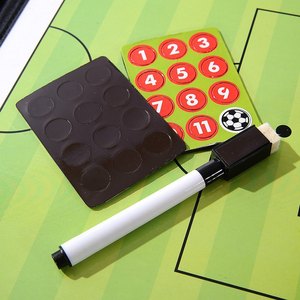 Football Coach board sports Tactics Board basket-ball en cuir magnétique basket-ball ballon de football entraînement coach board - Product Image 6
