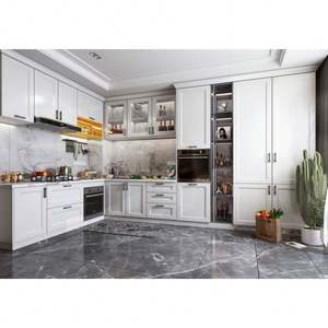 Prix d'usine, quincaillerie de luxe pour armoires de cuisine, pièces et accessoires modernes de luxe pour armoires de cuisine, prêt à assembler - Product Image 5