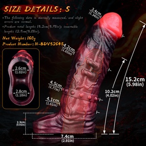 Extensor de Pene Vibrador NNSX Monster con Control Remoto de 10 Modos, Anillo para Pene con Diseño de Animal, Juguete Sexual para Agrandamiento para Hombres y Parejas - Product Image 5