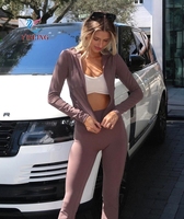 Tenues de sport assorties, ensembles de yoga et pilates pour femmes, vêtements de fitness taille haute extensibles, vente en gros de vêtements de sport