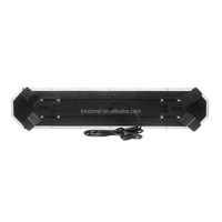 48 pouces ECE R65 Class2 R10 barre lumineuse d'avertissement LED barre stroboscopique d'urgence aluminium noir TBD9980 SAE J845 contrôleur sans fil